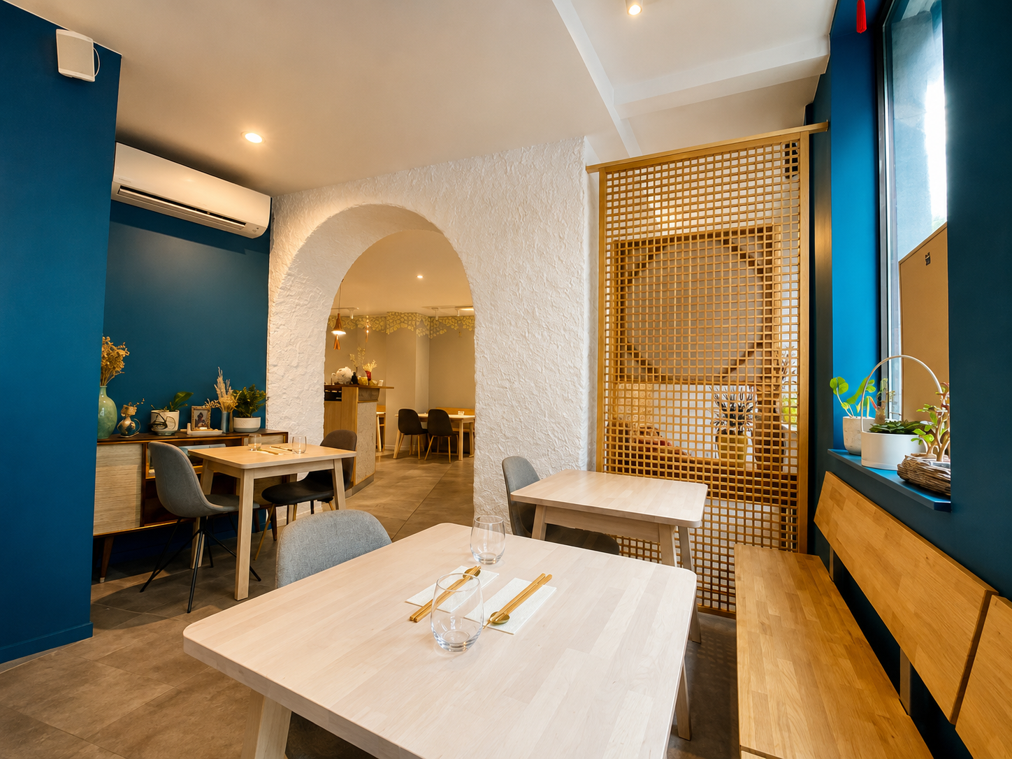 Tables du Restaurant Namo